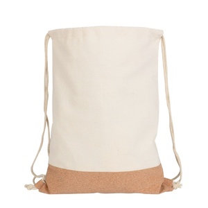 Nouvel Arrivage Sacs de Sport Personnalisés Direct Usine Design Élégant Sac à Dos en Toile et Coton avec Cordon de Serrage pour Voyage - Product Image 1