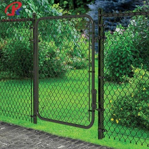 Galvanized Chain Link <strong>Fence</strong> Used to Enclosures for Livestock and Fish <strong>Ponds</strong> Lightweight Chain Link Mesh for Basketball Court - Product Image 3