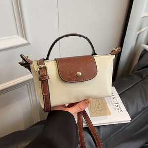 Novedad 2026: Bolso de hombro cruzado unisex de lujo con cremallera, de tela Oxford, mini, informal, económico y a la moda, con cadenas. - Product Image 2
