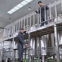 Machine de brasserie industrielle Hermann de 1000 L de capacité, haute productivité, équipement de brassage, pompe pour la fermentation de la bière