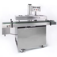 Scellant automatique à induction électromagnétique pour tasses Machine à sceller les bouteilles en pâte de miel et de haricots en cire continue