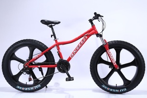 Sepeda Gunung <span class=keywords><strong>Viper</strong></span> Ban Tebal Rangka Baja Karbon untuk Dewasa, Sepeda Off Road untuk Berkendara di Lapangan Salju - Product Image 2