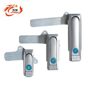 Plane Lock Zinc Alloy Longyu AB102-3-1 Push <strong>Button</strong> Cam Lock Electric Cabinet Lock - Product Image 1