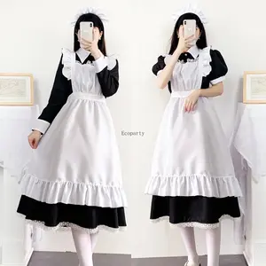 女性可爱女仆服装围裙服装变装管家服装日本制服万圣节角色扮演服装