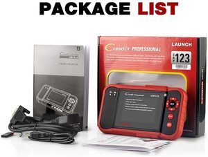 Herramienta Automotriz X431 CRP123 OBD2 EOBD para Diagnóstico de ABS, Airbag, SRS, Transmisión y Motor, Lector de Códigos OBDII CRP 123 - Product Image 6
