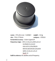 Perangkat All-In-One RTK Zed-F9P Um980 Ist8310 Modul GNSS