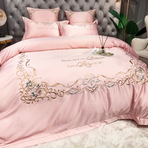 Parure de lit de luxe 100% coton, taille <span class=keywords><strong>Queen</strong></span>, Sikl, housse de couette en Textile doux pour mariage et maison, ensembles de literie, collections, drap de lit - Product Image 4