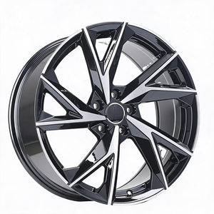 Jantes en alliage universelles modifiées et améliorées, disponibles en 18 et 19 pouces, pour la modification de châssis automobiles variés - Product Image 1