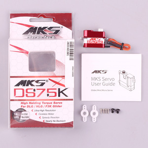 Mks Ds75k เซอร์โวโลหะดิจิตอลสำหรับเครื่องบินบังคับวิทยุ โดรน เครื่องร่อน พร้อมมอเตอร์แบบฮอลโลว์คัพ - Product Image 3