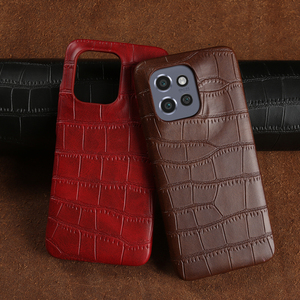 Étui de téléphone en cuir PU à texture crocodile de qualité supérieure pour Motorola Edge 50 Series, S50 Neo, G45, G85, X50 Ultra, housse de protection - Product Image 1