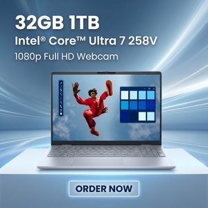 แล็ปท็อปธุรกิจ AI ขนาด 16 นิ้ว รุ่น Core Ultra 7 แรม 32GB LPDDR5X ความจุ 1TB SSD หน้าจอ 2.5K ความสว่าง 300nits ระบบปฏิบัติการ Win11 พร้อมโปรแกรม Office คีย์บอร์ดเรืองแสง รองรับ Windows 11 Pro - Product Image 1