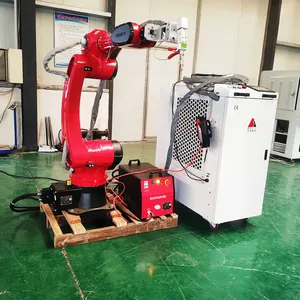 BOAO automatico macchine per la saldatura laser con braccio robot lazer saldatura/taglio 1000w 2000w 3000w in fibra di metallo saldatori laser