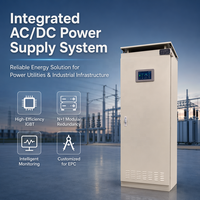 Système d'alimentation télécom avec redresseur IGBT, sortie CC 48V 110V 220V et surveillance à distance pour les centres de données