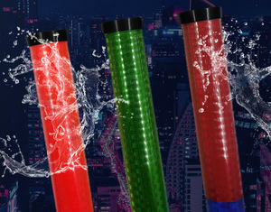 54cm vàng LED giao thông <span class=keywords><strong>Baton</strong></span> nhựa huỳnh quang thanh cho đường bộ sơ tán lệnh an toàn ánh sáng để sạc sản phẩm - Product Image 6