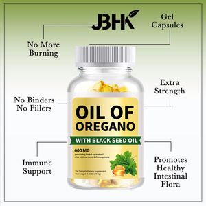 Marque privée personnalisée Capsules d'extrait d'huile d'<span class=keywords><strong>origan</strong></span> Supplément pour adultes non recommandé pour les femmes enceintes OEM ODM - Product Image 6