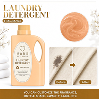 Lessive en poudre personnalisée OEM, parfum abricot et camel, pour lessive liquide et capsules de lessive, produits de nettoyage
