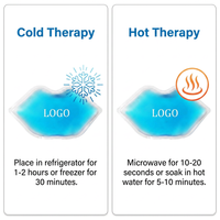 Compresse de glace réutilisable non toxique pour les lèvres, compatible congélateur et micro-ondes, pour le soulagement de la douleur, la réduction du stress et les fournitures de thérapie de réadaptation
