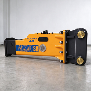 Marteau hydraulique lourd SOOSAN SB40 pour excavatrices de 4 à 9 tonnes, machines de construction et minières - Product Image 1