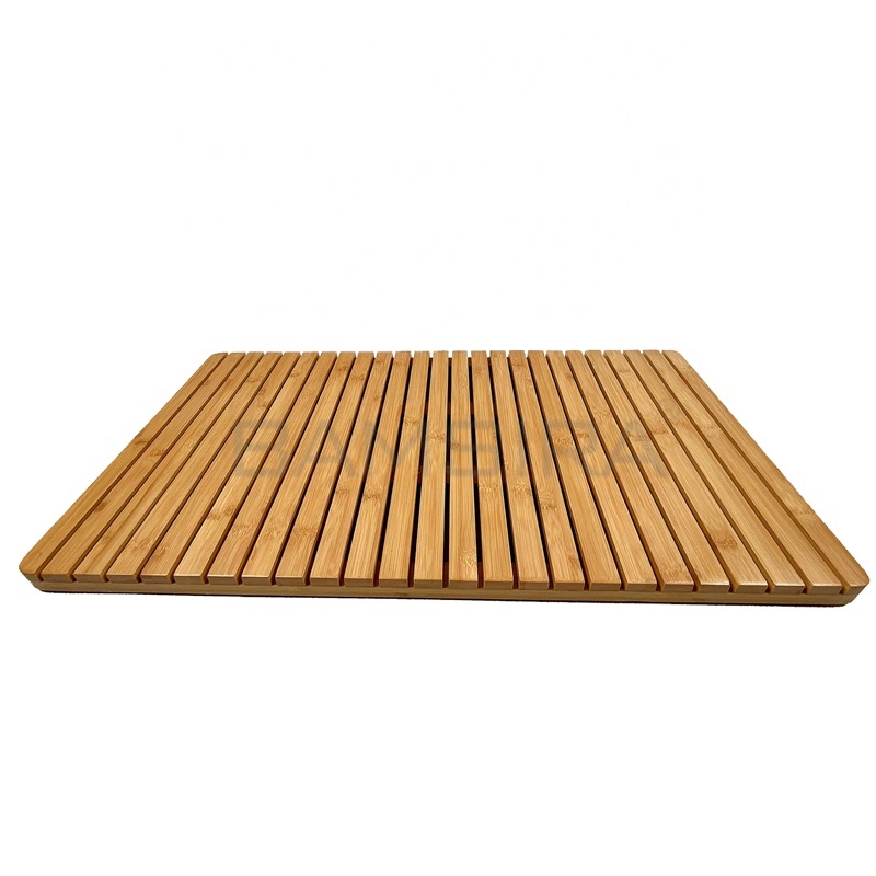 Тиковый крафт Тиковый коврик для душа 30 дюймов большой коврик для ванной нескользящий