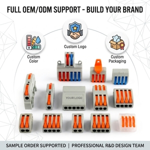 Connecteur <span class=keywords><strong>de</strong></span> raccordement compact 4 voies <span class=keywords><strong>à</strong></span> connexion rapide <span class=keywords><strong>de</strong></span> haute qualité 32A 450V PA66 pour système d'éclairage solaire et rénovation résidentielle - Product Image 6