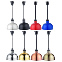 Ensembles d'ustensiles de cuisine, lampe chauffante télescopique suspendue en acier inoxydable, lampe anti-chaleur pour buffet, restaurant, fournitures hôtelières