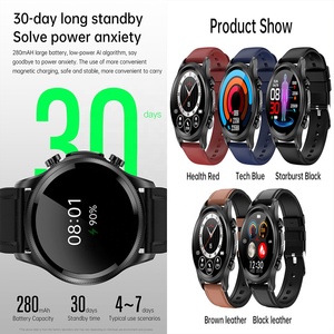 Nuovo ECG salute Smart Watch E400 con schermo da 1.39 pollici 360*360 pressione sanguigna ossigeno telefono promemoria quadranti Custom orologio - Product Image 6