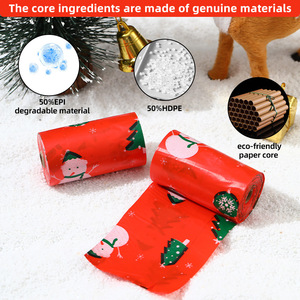 Bolsas para excremento de perro con aroma a lavanda, biodegradables, gruesas y ecológicas para la eliminación de desechos de mascotas. - Product Image 2