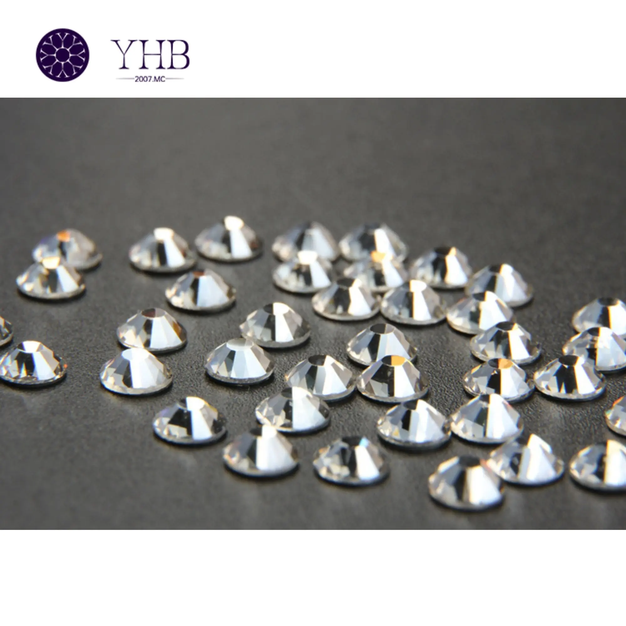 YHB berlian imitasi desain leher kristal Austria asli Dekat saya harga grosir berlian imitasi