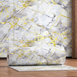 Self Adhesive PVC Wallpaper Waterproof Wall Tile Sticker Roll Indoor Wall Decor - Product Image 6