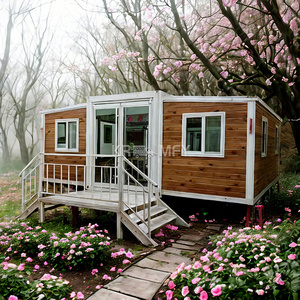 Prix des maisons préfabriquées de type bungalow professionnelles 2025 en Turquie, bureau en conteneur pliable - Product Image 2