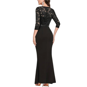 Bestselling Women's Banquet-Style Party Evening <b>Dresses</b> Fishtail <b>Bridesmaid</b> Floor-Length Ball Gown Natural Waistline - Product Image 6