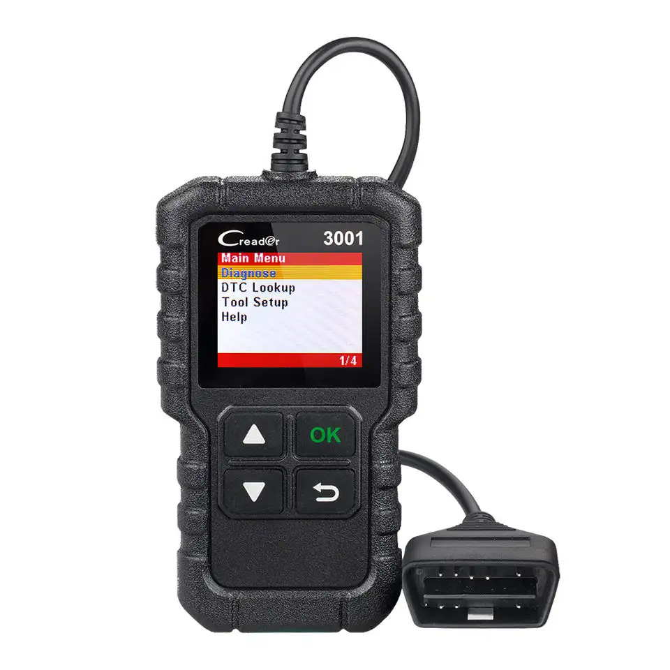 Launch CR3001 Car Full OBD2 Diagnostic Tools Automotive Professional Code Reader Scanner
