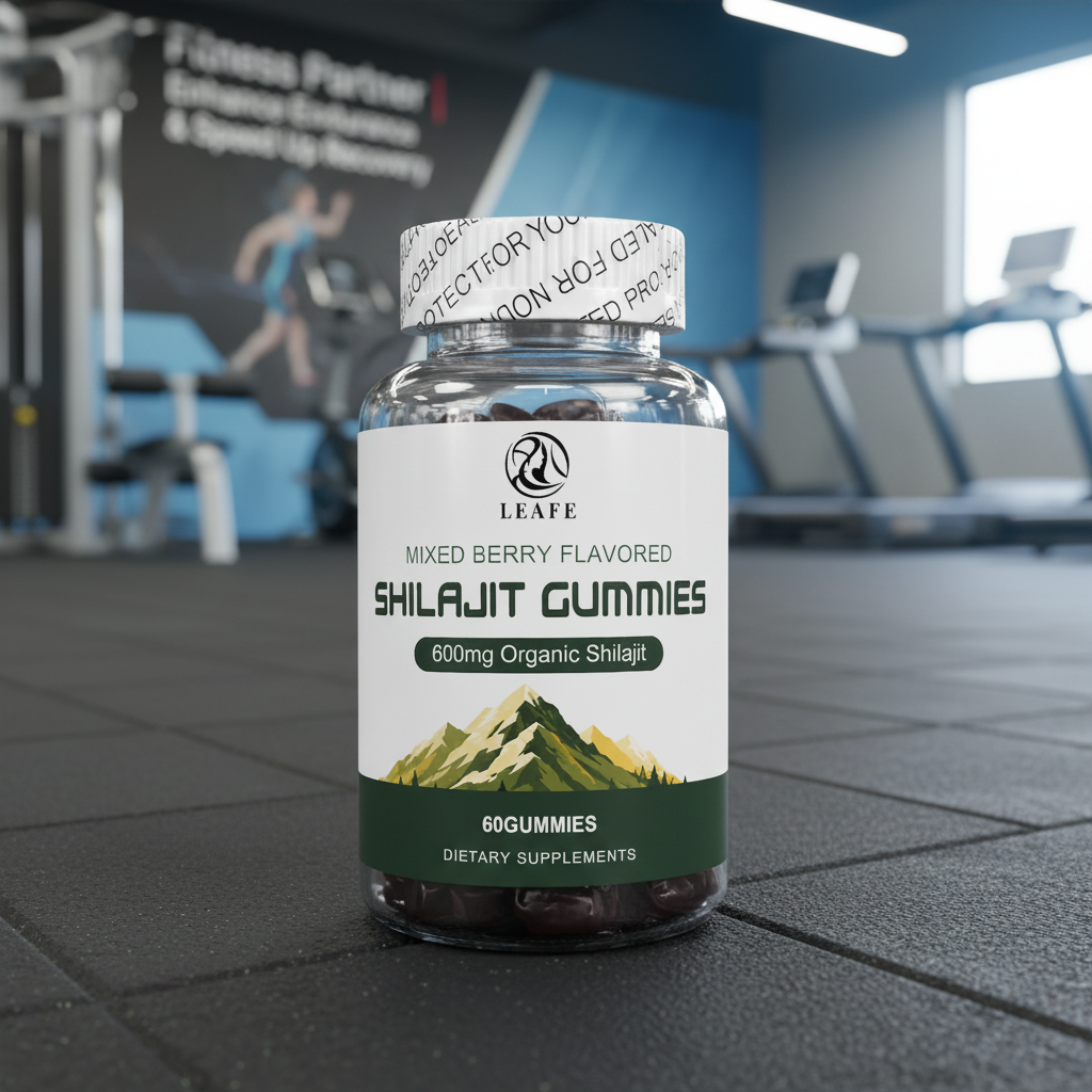Pure Himalayan Shilajit Resin Gummy Candy Supplements Halal Provides Energy Shilajit Naturel Gummies
