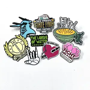 Manufacturer Metal Crafts Pins Badge Wholesale Lapel Pin Supplier Custom Enamel Pins With Backing Card