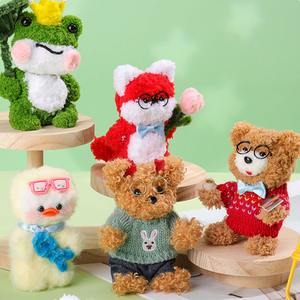 Ours de nettoyage de tuyaux en <span class=keywords><strong>fil</strong></span> métallique flou bricolage fait à la main en gros nouveau style de tiges de chenille pour animaux de bricolage - Product Image 5