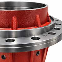 Pièces mécaniques en fonte pour support de moyeu de roue de camion, services de moulage sous pression personnalisés pour les pièces de moyeu de roue en fonte, modèle disponible
