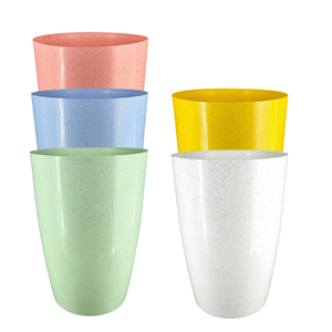 กระถางต้นไม้ตกแต่งลายหินอ่อนแบบอเมริกันขนาด 15.5 นิ้ว สำหรับปลูกต้นไม้ในร่มและกลางแจ้ง - Product Image 5