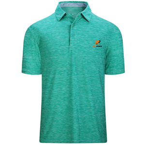 Chemises polo pour hommes de haute qualité, couleur personnalisée, coupe ajustée, logo personnalisé - Product Image 4