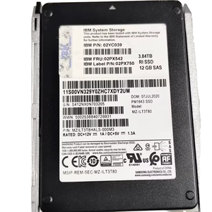 LEN*OVO 01CX802 - 01EJ813 01LJ185 V3700 V2 1.92TB 1DWD 2.5" SAS 12g <b>SSD</b> Solid State <b>Drive</b> Original Wholesale Server Hard New Har - Product Image 1