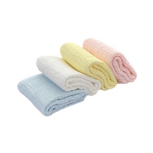 Manta moderna de algodón orgánico 100% <span class=keywords><strong>para</strong></span> bebé, Toalla de baño de gasa de 6 capas <span class=keywords><strong>para</strong></span> niños, manta de muselina doblada, exclusiva de <span class=keywords><strong>Amazon</strong></span> - Product Image 1