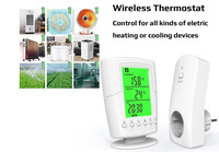 Controlador Resistente al Fuego DOMISI 230V, Modo de Calefacción/Refrigeración, Diseño Europeo para el Control de Calefacción en el Hogar y la Sala de Estar, Ecológico