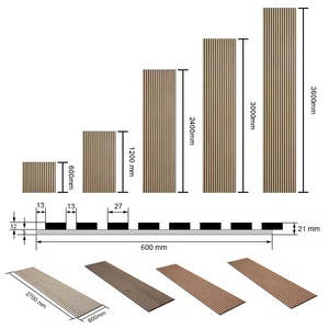 Panneaux acoustiques <span class=keywords><strong>MDF</strong></span> Kasaro, panneaux muraux en bois massif écologiques, ignifuges, haute réduction du bruit, insonorisation des murs - Product Image 6