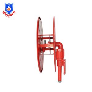Bienestar 1 pulgada 25M/30M carrete de brazo oscilante con boquilla suave de PVC rojo 1.6MPa <span class=keywords><strong>manguera</strong></span> de fuego de presión para gabinete de fuego equipo de extinción de <span class=keywords><strong>incendios</strong></span> - Product Image 3