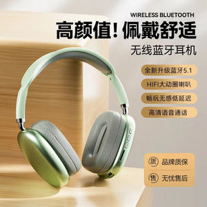 D2725 Auricular vincha Bluetooth P9 pro Max ranura tarjeta TF - Product Image 5