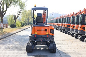 LonKinG CDM6025 Mini Crawler <b>Excavator</b> 2.5 Ton Yanmar Engine 0.08m³ Bucket Hydraulic Excavation <b>Machine</b> - Product Image 5
