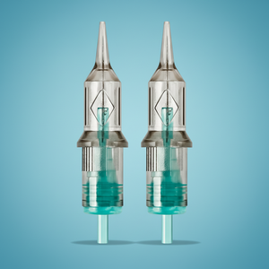 Aiguilles de cartouche de tatouage en acier inoxydable de 0,25 mm, stérilisées à l'oxyde d'éthylène, jetables, pour maquillage permanent (PMU) - Product Image 1