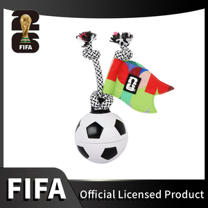 Juguete para Mascotas con Licencia Oficial de la Copa Mundial de la <span class=keywords><strong>FIFA</strong></span>, Pelota de Fútbol Automática Giratoria, Juguete Interactivo para Perros, Pelota de Fútbol Inteligente que se Mueve Automáticamente - Product Image 3