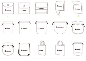 Bolsas de Joyería de Satén Blanco Personalizadas al por Mayor, Bolsitas de Regalo con Cordón, Bolsas de Embalaje para Pelucas - Product Image 2