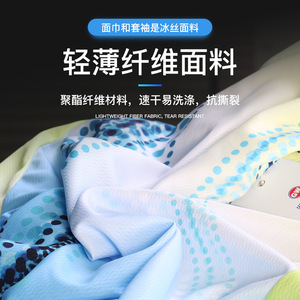 ชุดตกปลา Guangwei เสื้อฮู้ดแขนยาว เสื้อเจอร์ซีย์แขนสั้น ปลอกแขนกันแดด UPF 50 ระบายอากาศ แห้งเร็ว สำหรับผู้ชาย ฤดูร้อน - Product Image 3