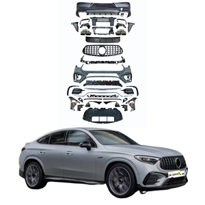 Nouveau <span class=keywords><strong>prix</strong></span> de gros Kit de carrosserie pare-chocs pour <span class=keywords><strong>mercedes</strong></span>-benz C254 GLC <span class=keywords><strong>coupé</strong></span> amélioré GLC63 AMG <span class=keywords><strong>coupé</strong></span> style kit de carrosserie calandre Spoiler - Product Image 1